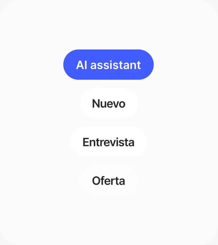 Asistente de IA para selección en Sesame HR