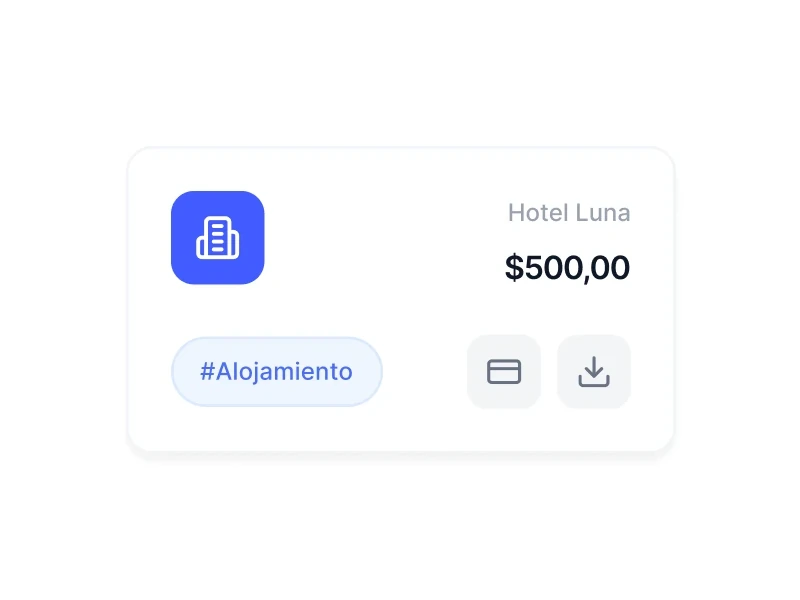 Control de gastos en Sesame HR