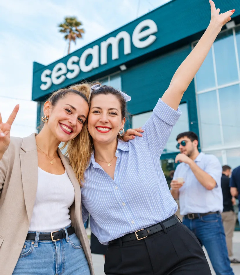 Una persona del equipo de Sesame
