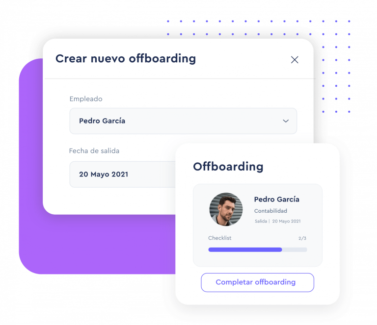 Onboarding personal