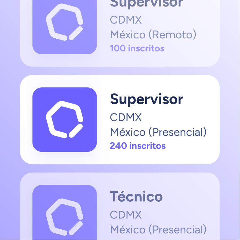 Más candidatos, mucha más eficiencia